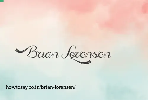 Brian Lorensen