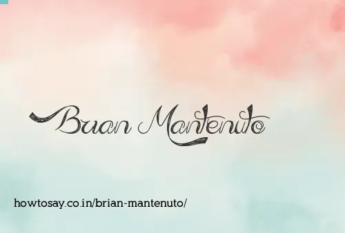 Brian Mantenuto