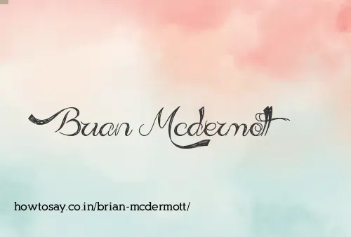 Brian Mcdermott