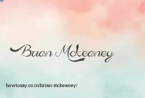 Brian Mckeaney