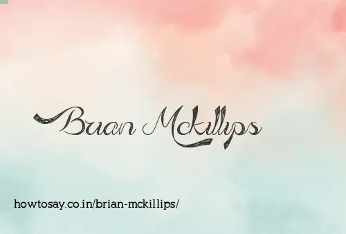 Brian Mckillips