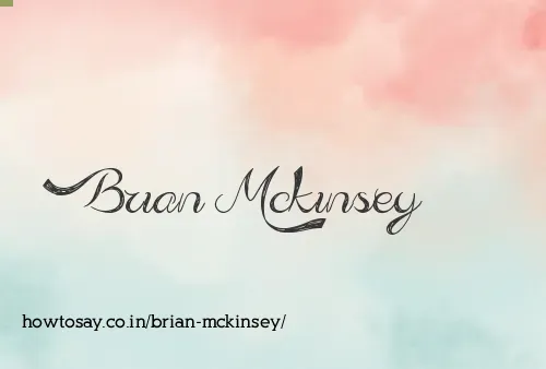 Brian Mckinsey