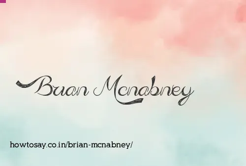 Brian Mcnabney