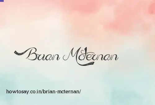 Brian Mcternan