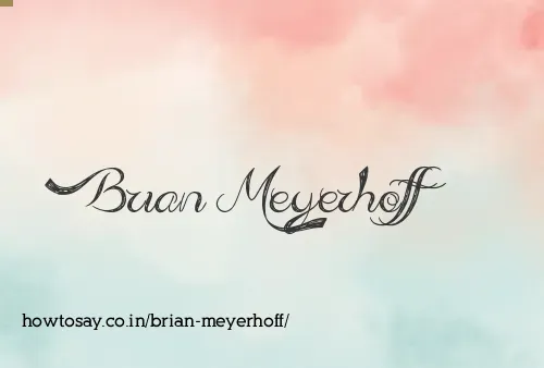 Brian Meyerhoff