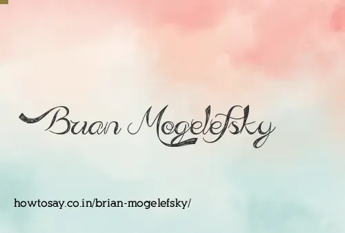 Brian Mogelefsky