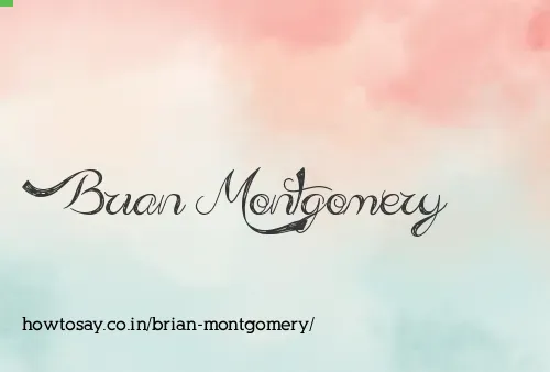 Brian Montgomery