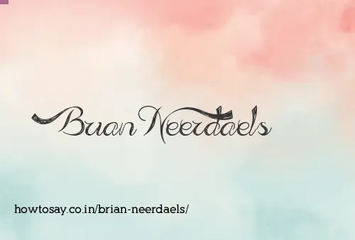 Brian Neerdaels