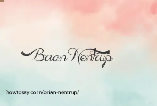 Brian Nentrup