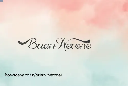 Brian Nerone