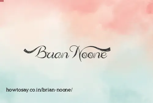 Brian Noone