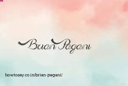 Brian Pagani
