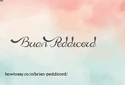 Brian Peddicord