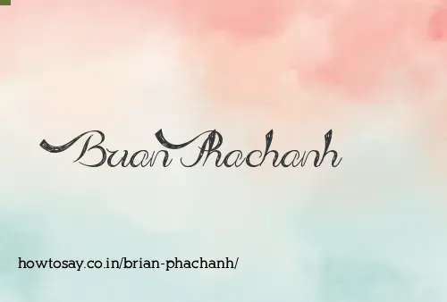 Brian Phachanh
