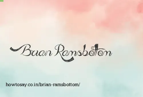Brian Ramsbottom