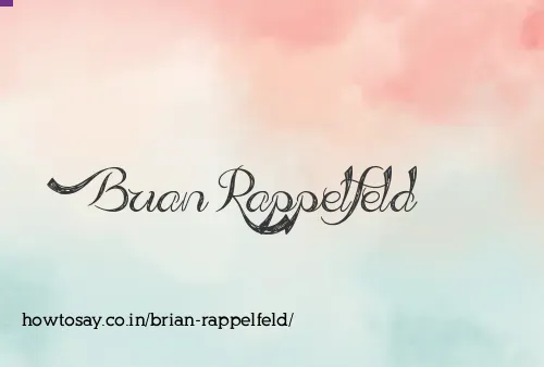 Brian Rappelfeld