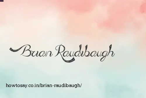 Brian Raudibaugh