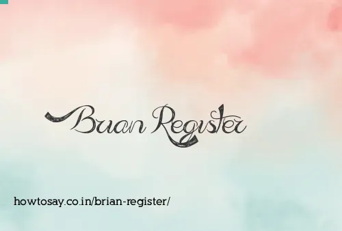 Brian Register