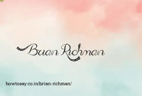 Brian Richman
