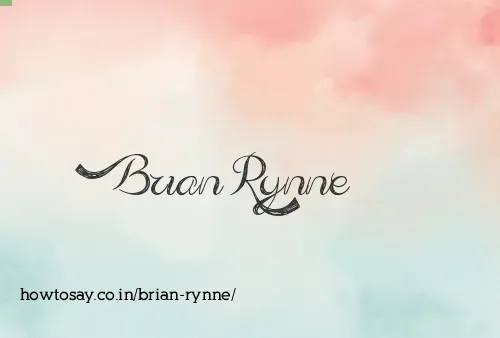 Brian Rynne