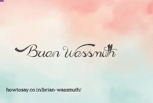 Brian Wassmuth