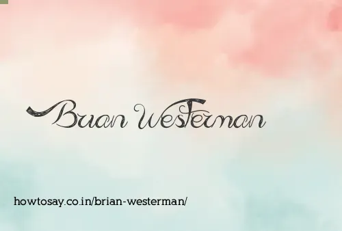 Brian Westerman