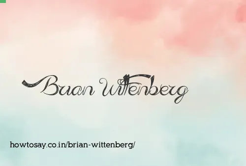 Brian Wittenberg