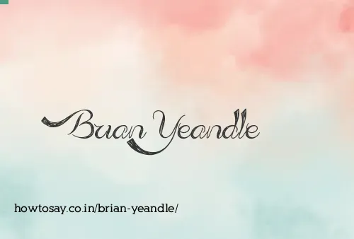 Brian Yeandle