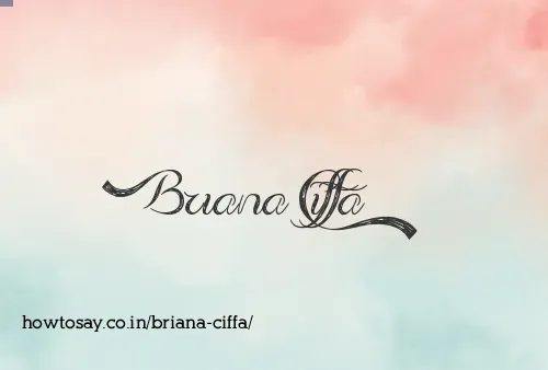 Briana Ciffa