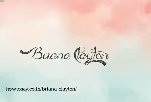 Briana Clayton