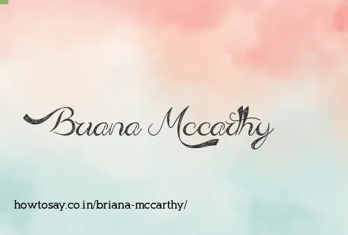Briana Mccarthy