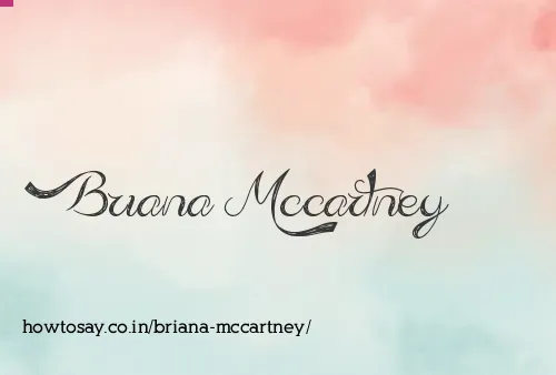 Briana Mccartney