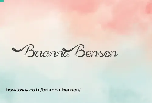 Brianna Benson
