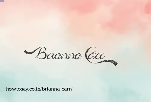 Brianna Carr
