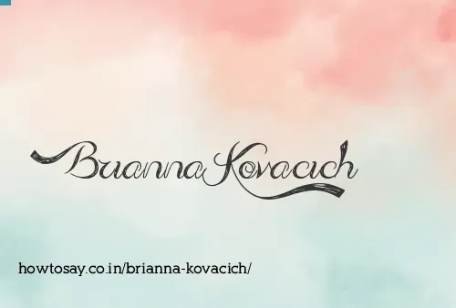 Brianna Kovacich