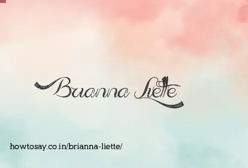 Brianna Liette