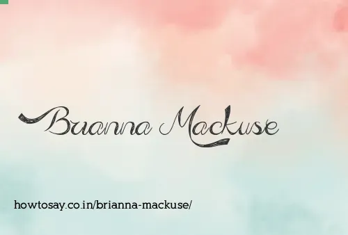 Brianna Mackuse