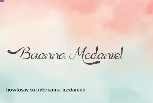 Brianna Mcdaniel