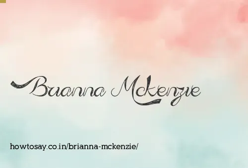 Brianna Mckenzie