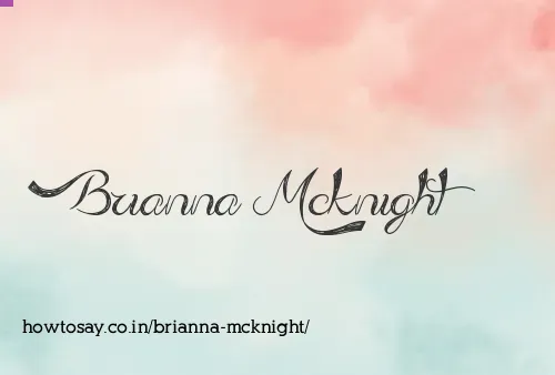 Brianna Mcknight