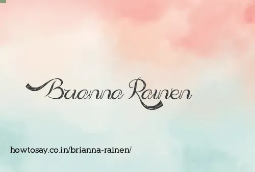 Brianna Rainen