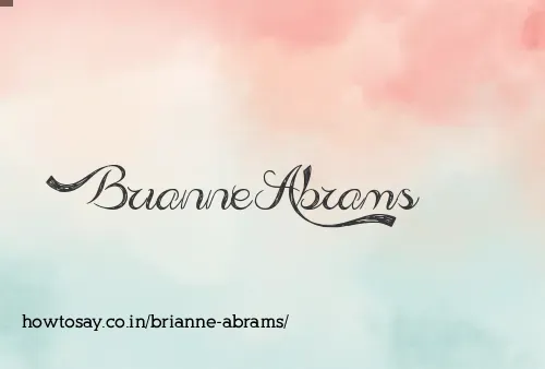 Brianne Abrams