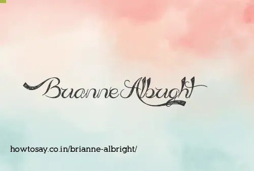 Brianne Albright