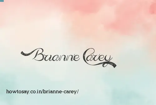 Brianne Carey