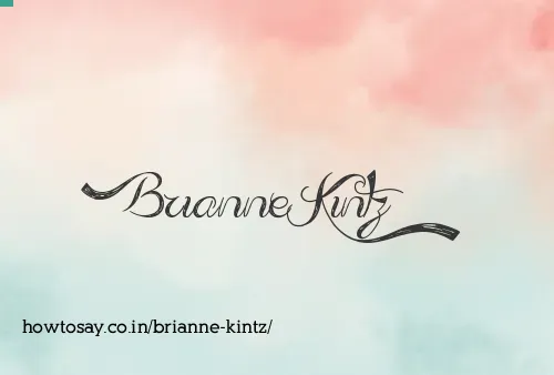 Brianne Kintz