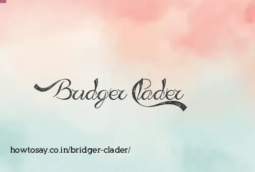 Bridger Clader