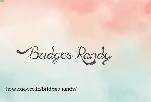 Bridges Randy