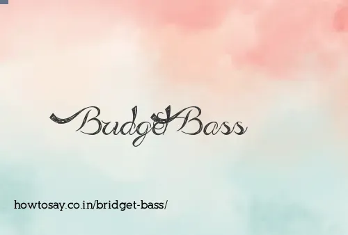 Bridget Bass