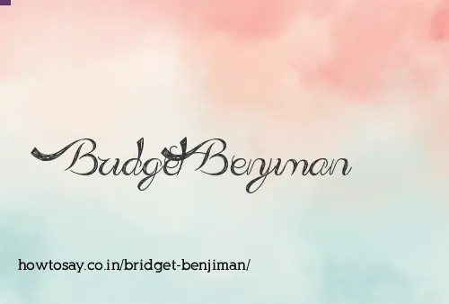 Bridget Benjiman