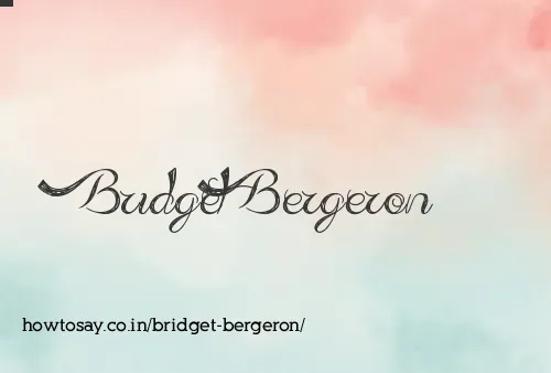 Bridget Bergeron